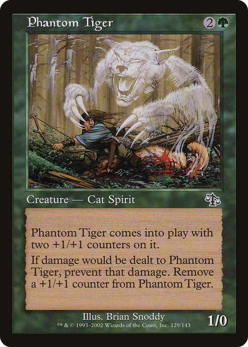 Phantom Tiger (JUD-129) - Judgment Foil