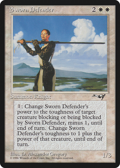 Sworn Defender (ALL-) - Alliances
