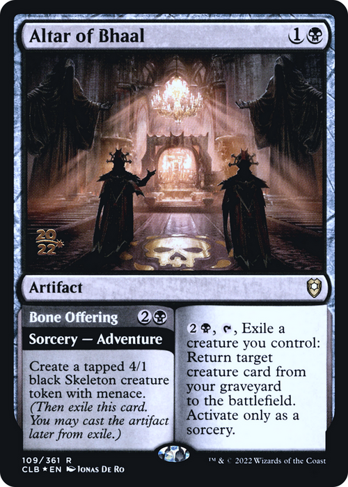 Altar of Bhaal (PRE-109) - Battle for Baldur's Gate Promos Foil