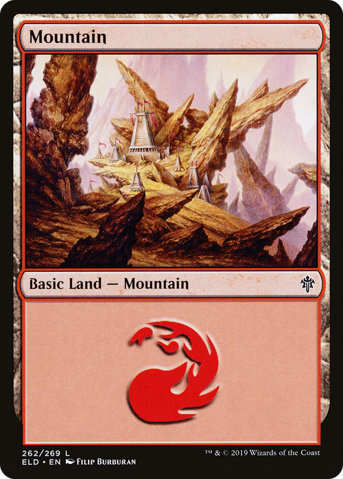 Mountain (262) (ELD-262) - Throne of Eldraine