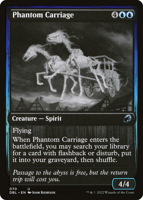 Phantom Carriage (DBL-070) - Innistrad: Double Feature
