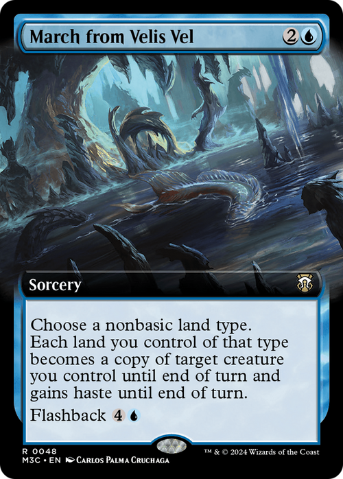 March from Velis Vel (Extended Art) (M3C-048) - Modern Horizons 3 Commander: (Extended Art)