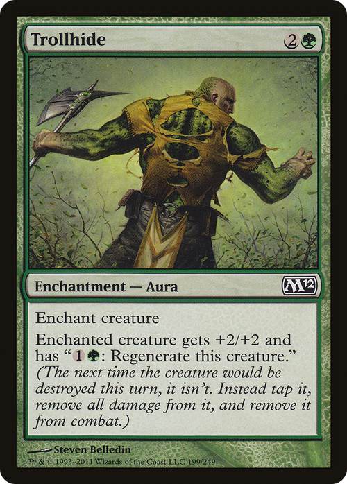 Trollhide (M12-199) - Magic 2012 Foil
