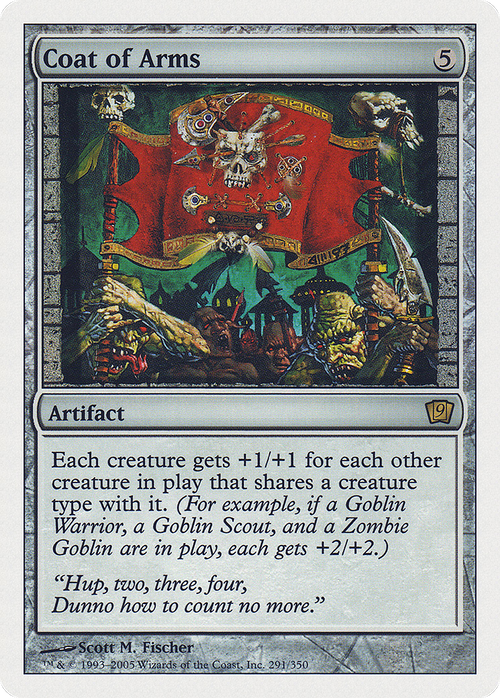 Coat of Arms (9ED-291) - 9th Edition Foil