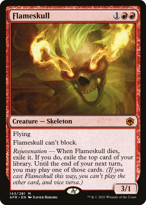 Flameskull (AFR-143) - Adventures in the Forgotten Realms