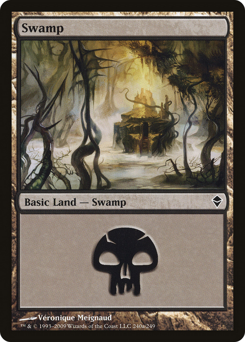 Swamp (240a) (ZEN-240A) - Zendikar