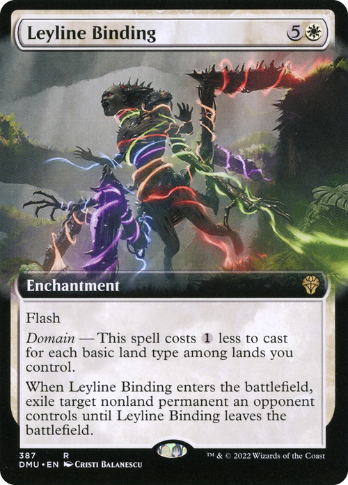 Leyline Binding (Extended Art) (DMU-387) - Dominaria United: (Extended Art) Foil