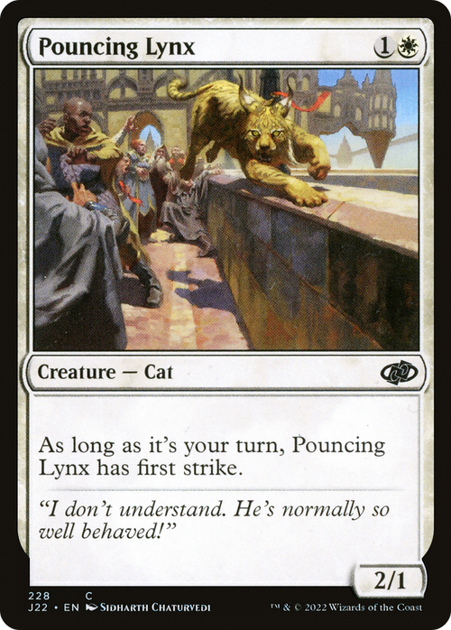 Pouncing Lynx (J22-228) - Jumpstart 2022