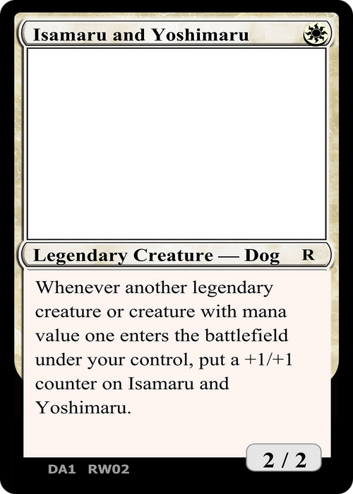 Isamaru and Yoshimaru (UNK-) - Unknown Event
