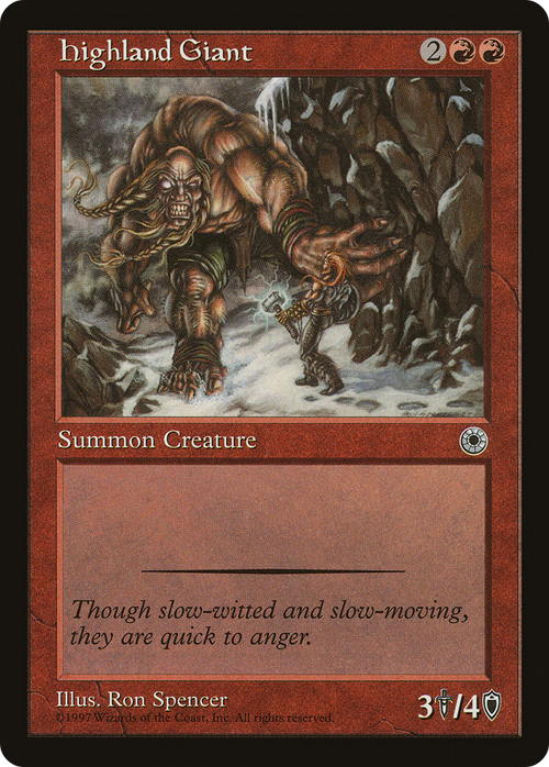 Highland Giant (POR-) - Portal