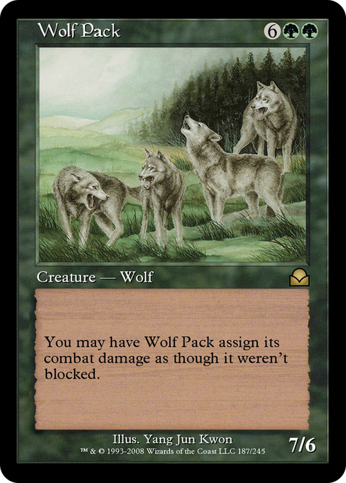 Wolf Pack (ME2-187) - Masters Edition II Foil