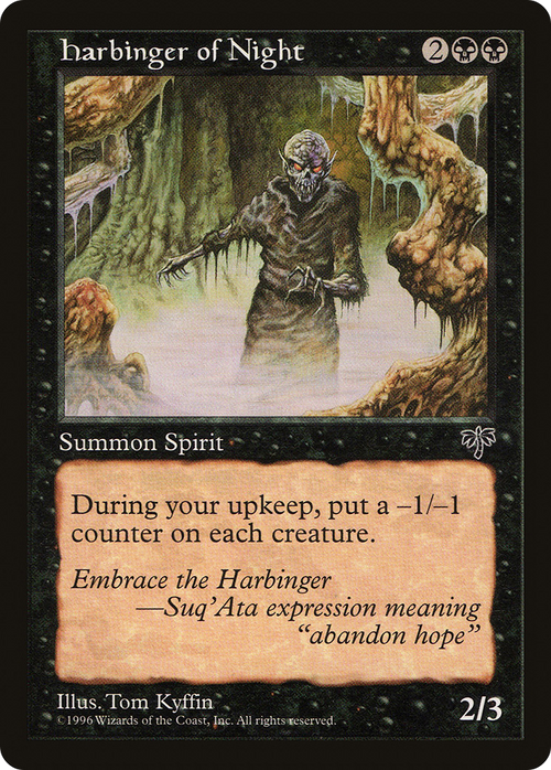 Harbinger of Night (MIR-) - Mirage