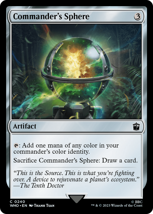 Commander's Sphere (WHO-240) - Doctor Who