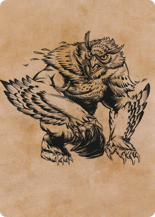 Owlbear // Owlbear (AAFR-076) - Adventures in the Forgotten Realms Art Series (Borderless)