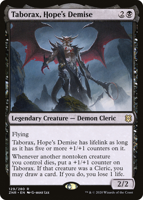 Taborax, Hope's Demise (ZNR-129) - Zendikar Rising