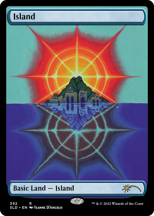 Island (392) (SLD-392) - Secret Lair Drop: (Full Art)