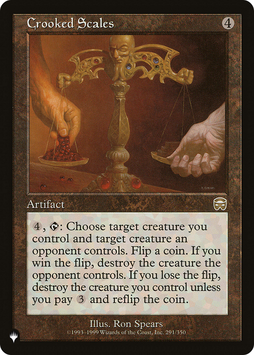 Crooked Scales (LIST-291) - The List
