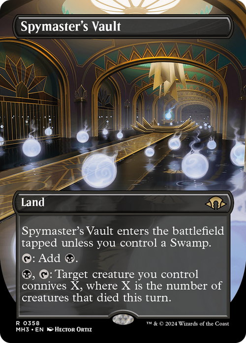 Spymaster's Vault (Borderless) (MH3-358) - Modern Horizons 3