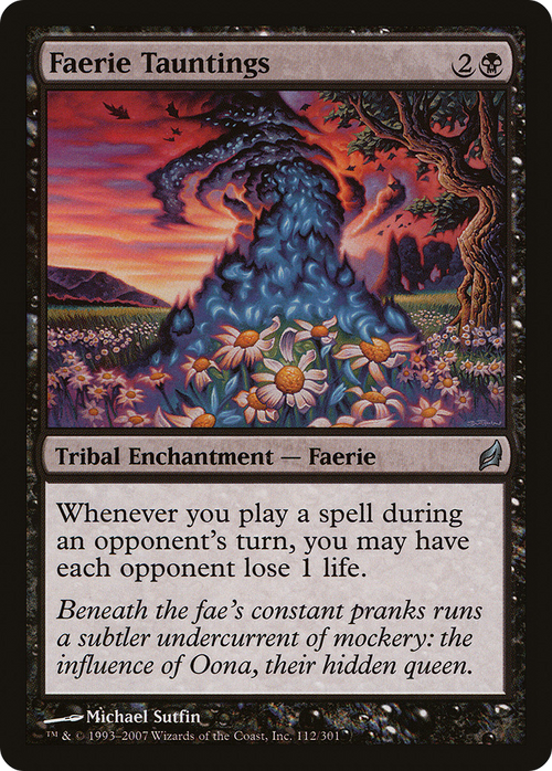 Faerie Tauntings (LRW-112) - Lorwyn