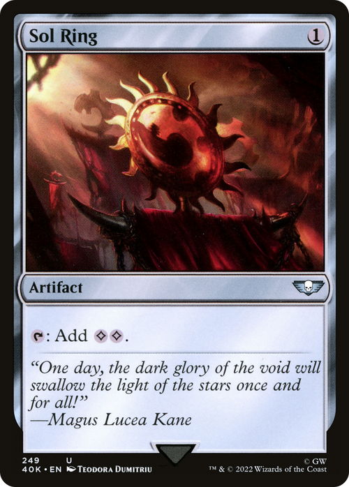 Sol Ring (249) (40K-249) - Warhammer 40,000 Commander