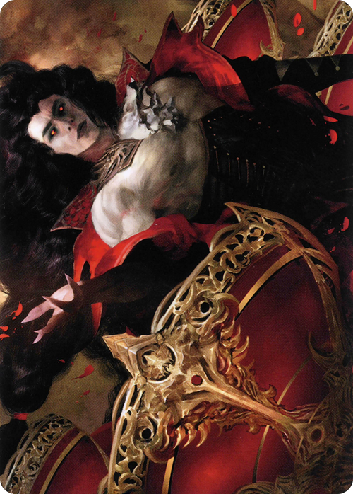 Bloodvial Purveyor // Bloodvial Purveyor (AVOW-072) - Crimson Vow Art Series (Borderless)