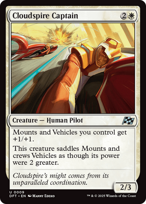 Cloudspire Captain (DFT-009) - Aetherdrift