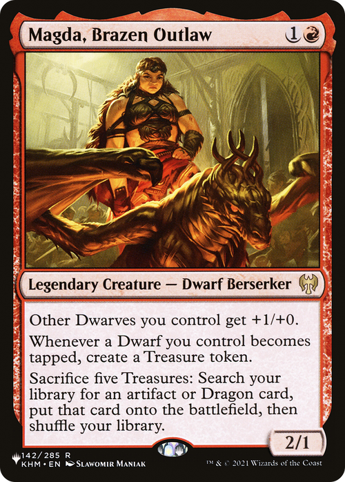 Magda, Brazen Outlaw (LIST-KHM-142) - The List Reprints