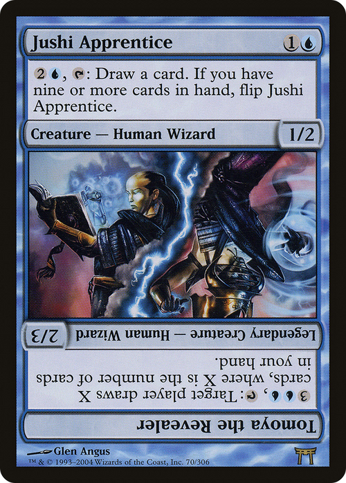 Jushi Apprentice // Tomoya the Revealer (CHK-070) - Champions of Kamigawa Foil