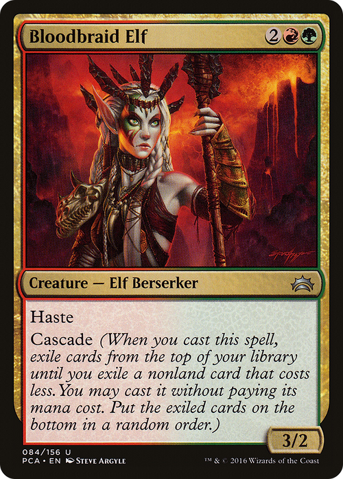 Bloodbraid Elf (PCA-084) - Planechase Anthology