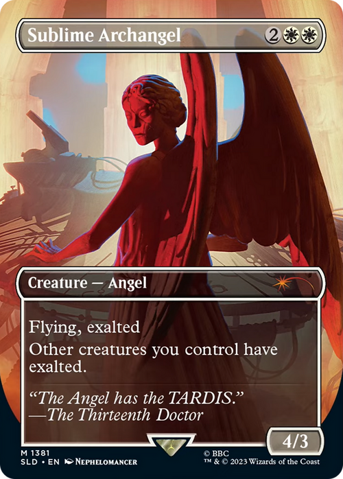 Sublime Archangel (SLD-1381) - Secret Lair Drop (Borderless) Foil