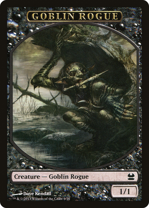 Goblin Rogue Token (MMA-006) - Modern Masters Tokens
