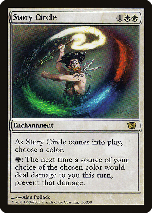 Story Circle (8ED-050) - 8th Edition Foil