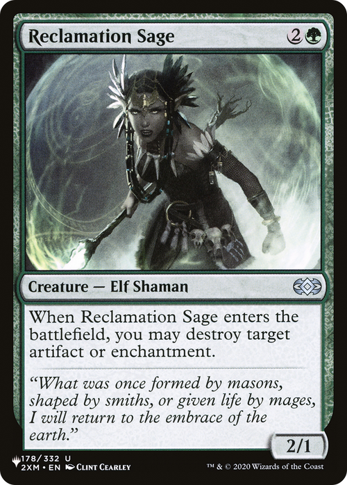 Reclamation Sage (LIST-2XM-178) - The List