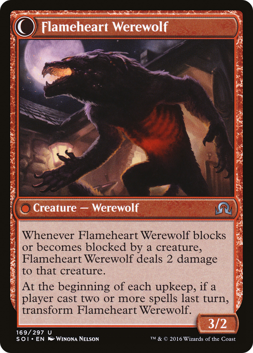 Kessig Forgemaster (SOI-169) - Shadows over Innistrad: (Double Faced Transform) Foil