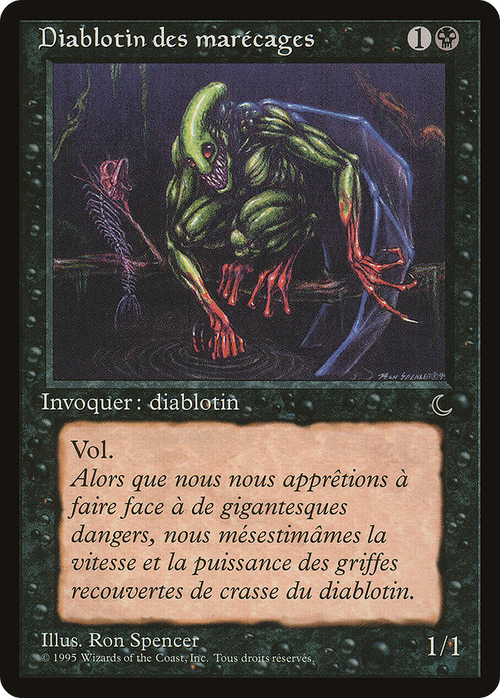 Bog Imp (French) - "Diablotin des marecages" (REN-) - Renaissance