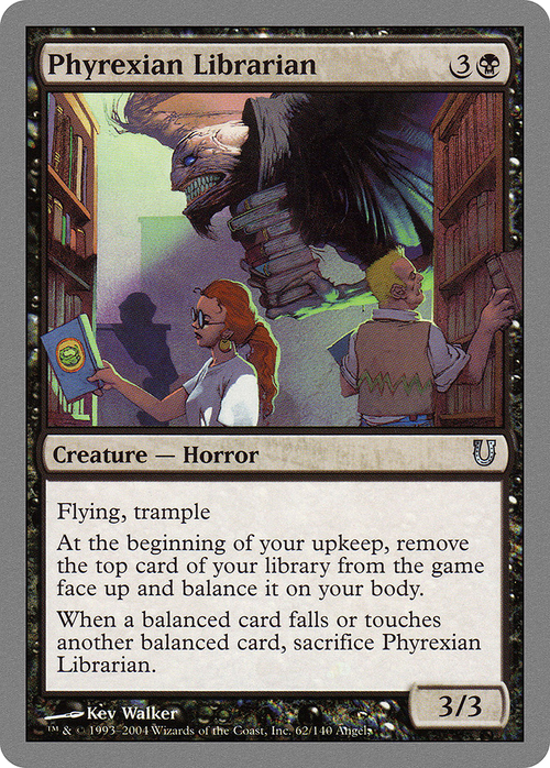 Phyrexian Librarian (UNH-062) - Unhinged