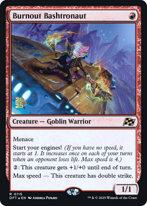 Burnout Bashtronaut (PRE-115S) - Prerelease Cards Foil