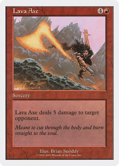 Lava Axe (S00-) - Starter 2000