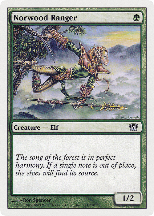 Norwood Ranger (8ED-271) - 8th Edition Foil