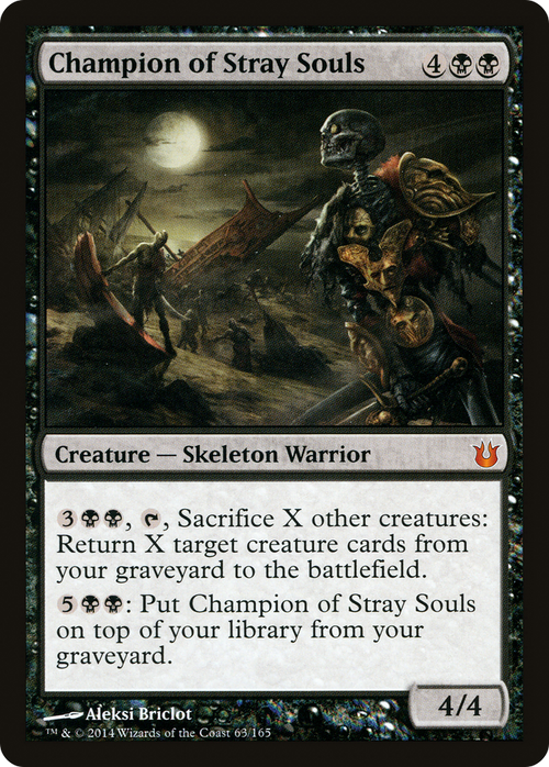 Champion of Stray Souls (BNG-063) - Born of the Gods Foil