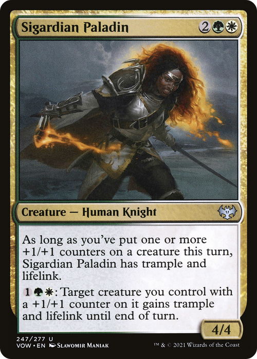 Sigardian Paladin (VOW-247) - Innistrad: Crimson Vow