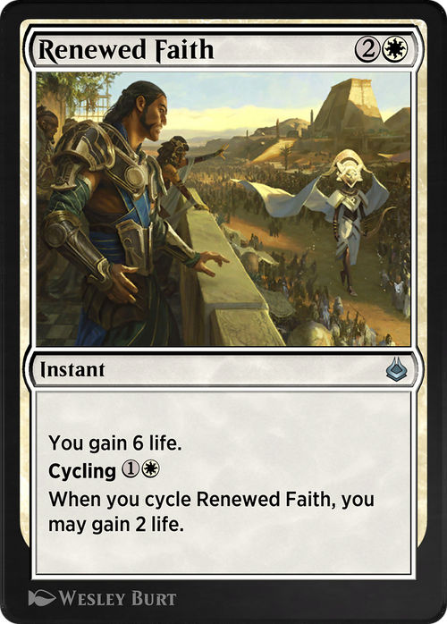 Renewed Faith (AKR-032) - Amonkhet Remastered