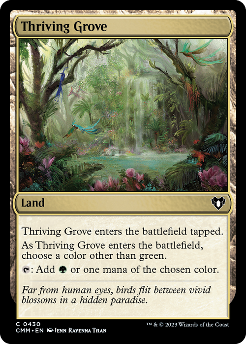 Thriving Grove (CMM-430) - Commander Masters