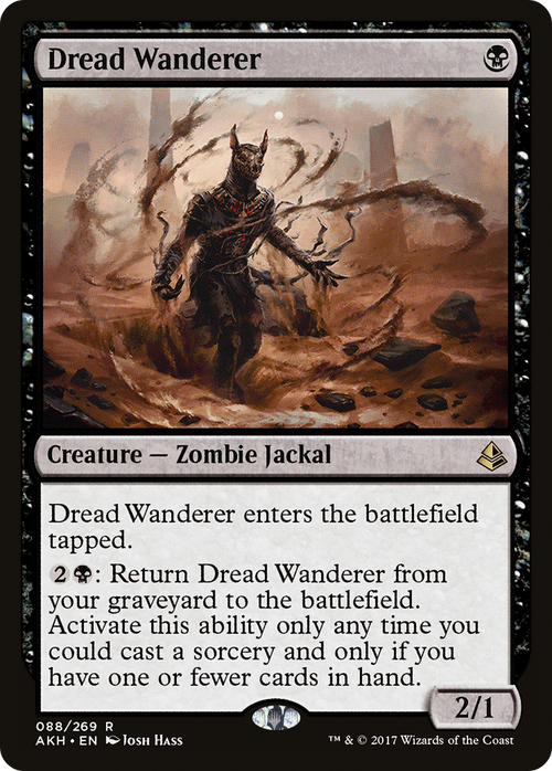 Dread Wanderer (AKH-088) - Amonkhet Foil