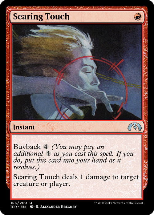 Searing Touch (TPR-155) - Tempest Remastered Foil