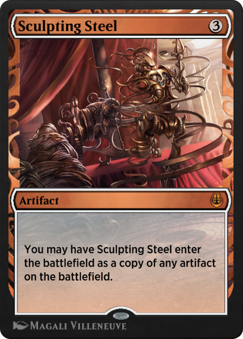 Sculpting Steel (KLR-302) - Kaladesh Remastered: (Showcase)