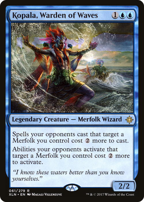 Kopala, Warden of Waves (XLN-061) - Ixalan