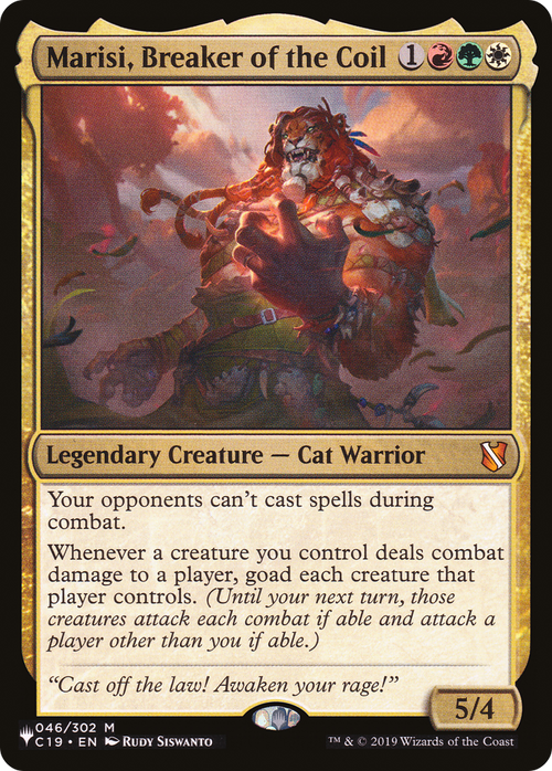 Marisi, Breaker of the Coil (LIST-046/302) - The List