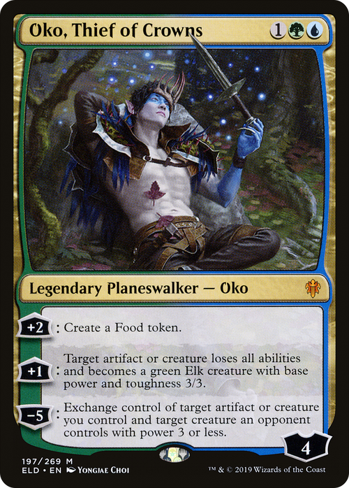 Oko, Thief of Crowns (ELD-197) - Throne of Eldraine Foil