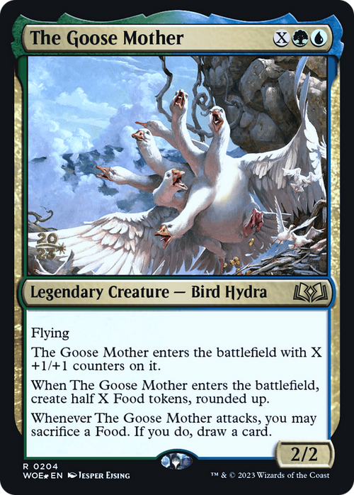 The Goose Mother (PRE-204) - Wilds of Eldraine Promos Foil
